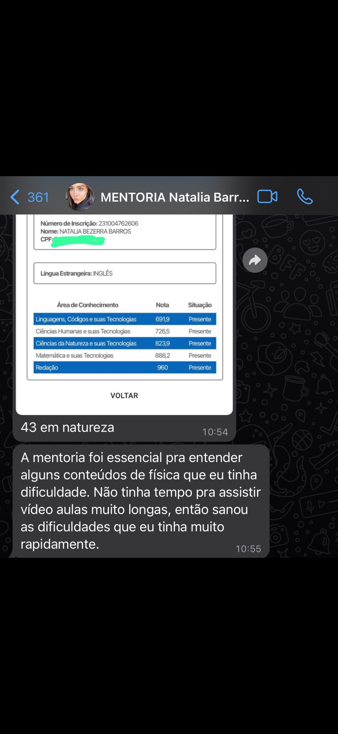 43 em nat
